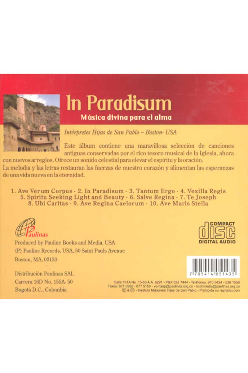 CD-In Paradisum