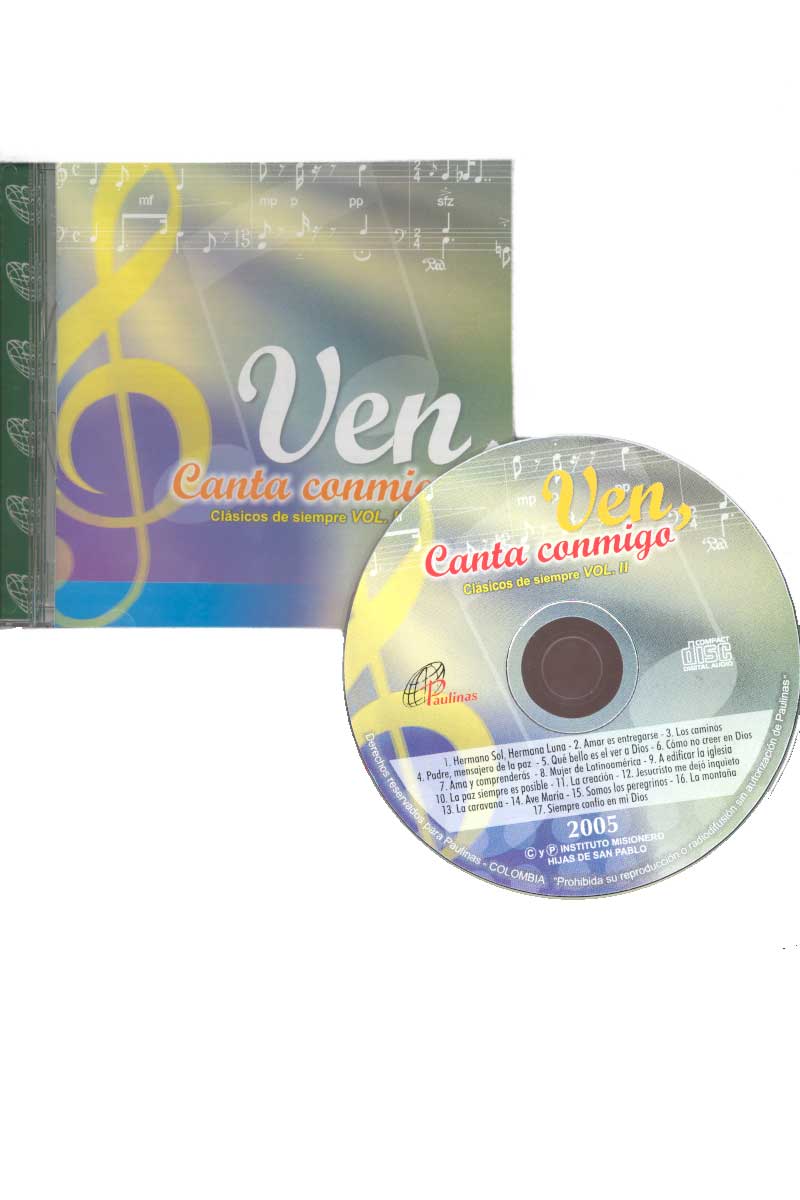 Ven, canta conmigo. Volumen 2 -CD